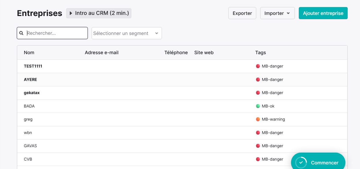 Exemple Teamleader